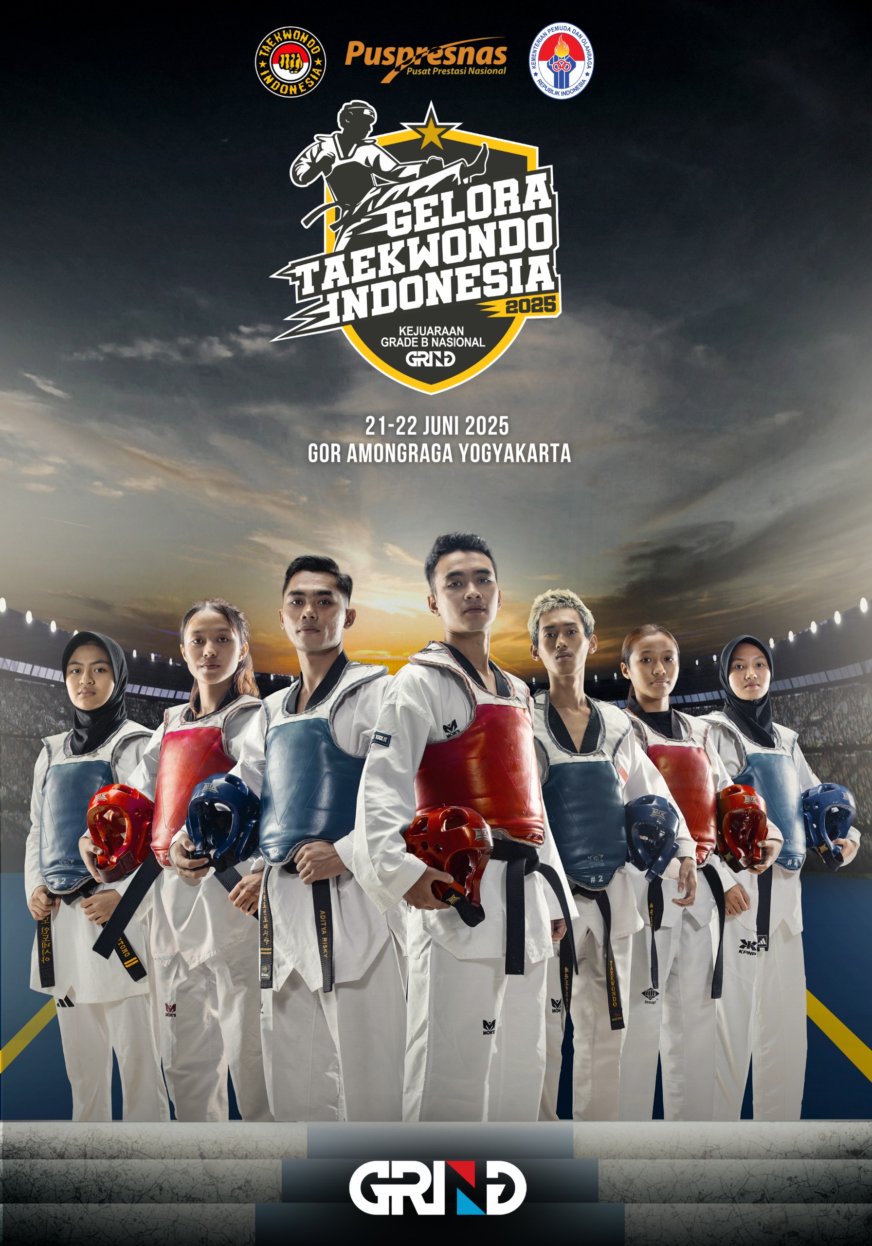 Panggung Juara Taekwondo Indonesia Taekwondo Indonesia Dojang JTA
