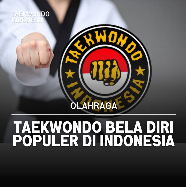 Taekwondo bela diri populer di Indonesia Taekwondo Indonesia Dojang JTA